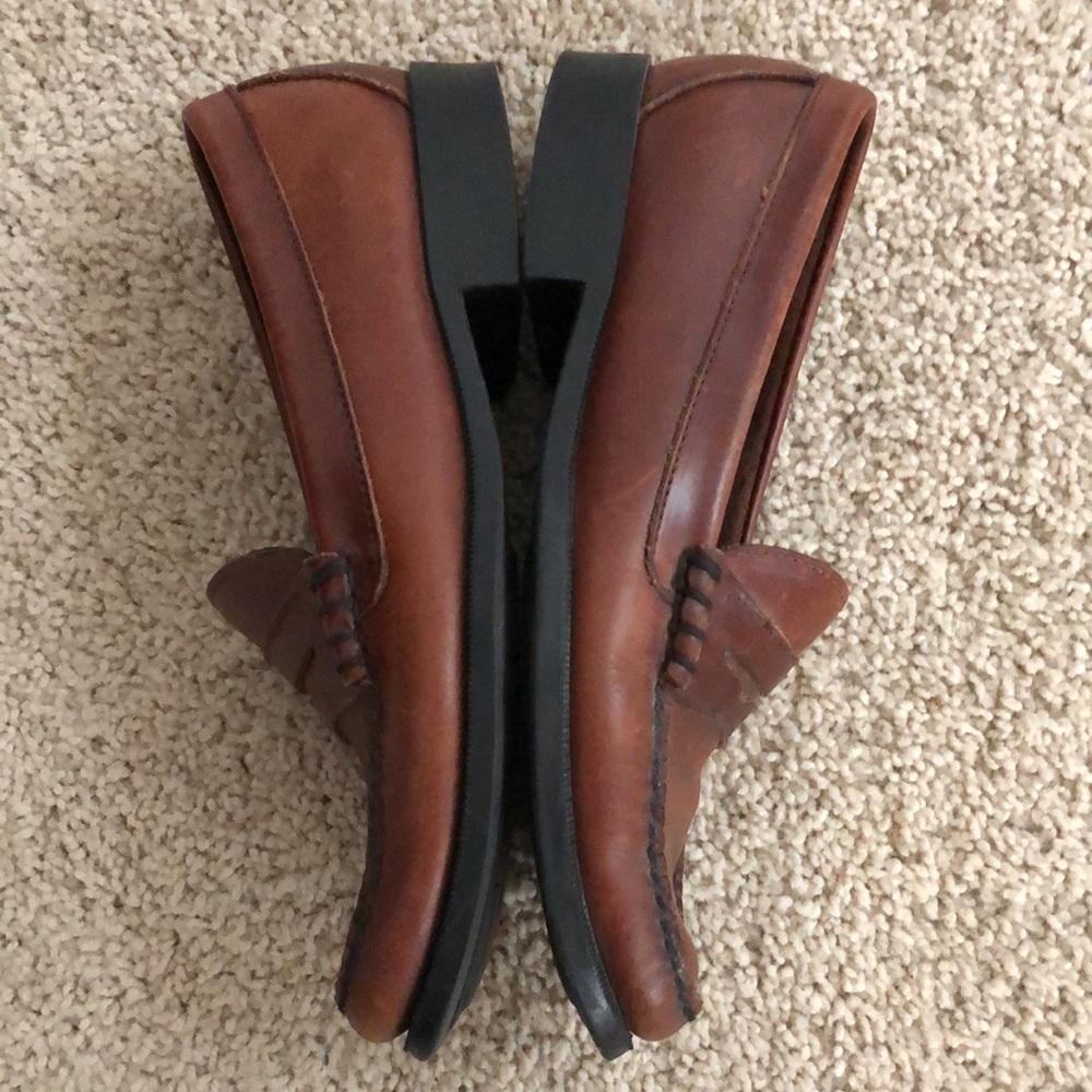 Sebago Brown Leather Loafers - Picture 8 of 13